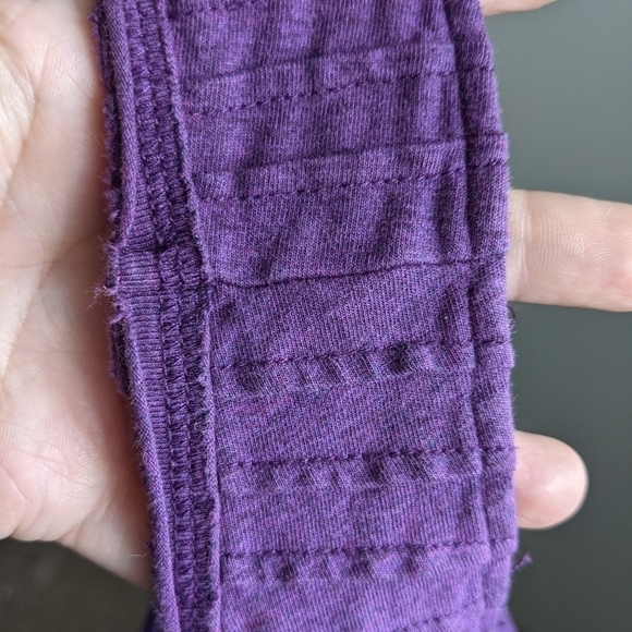 MATILDA Jane Purple Ruffle Tank Top M - Picture 5 of 10